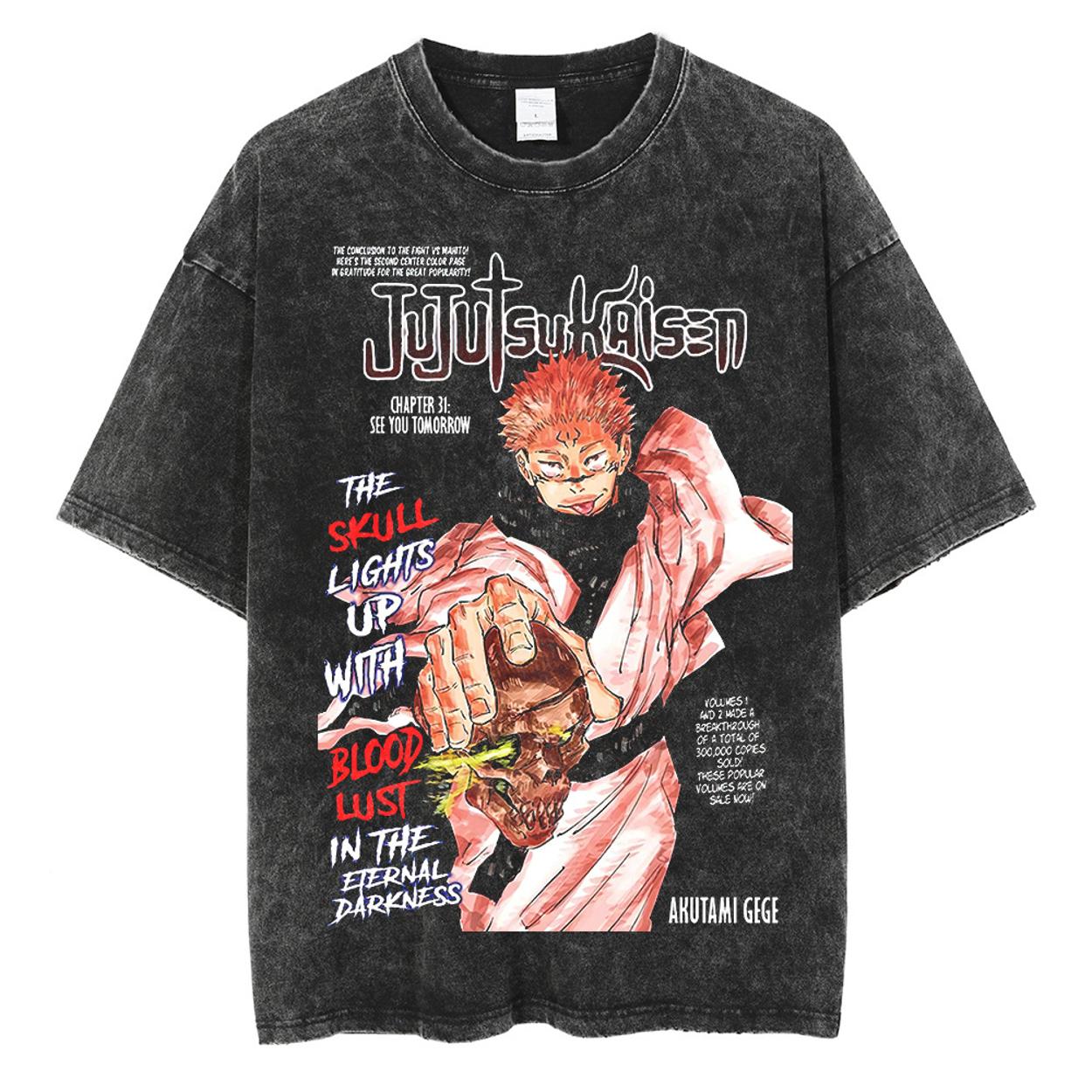 Blood Lust Sukuna Vintage T-Shirt