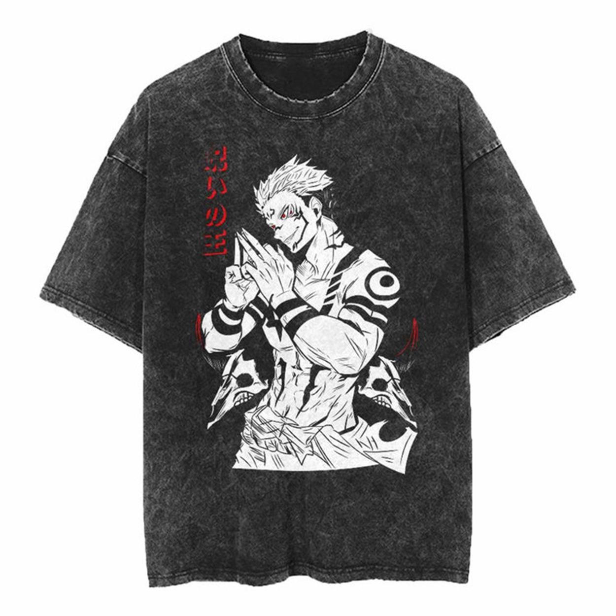 Sukuna Pray Vintage T-Shirt