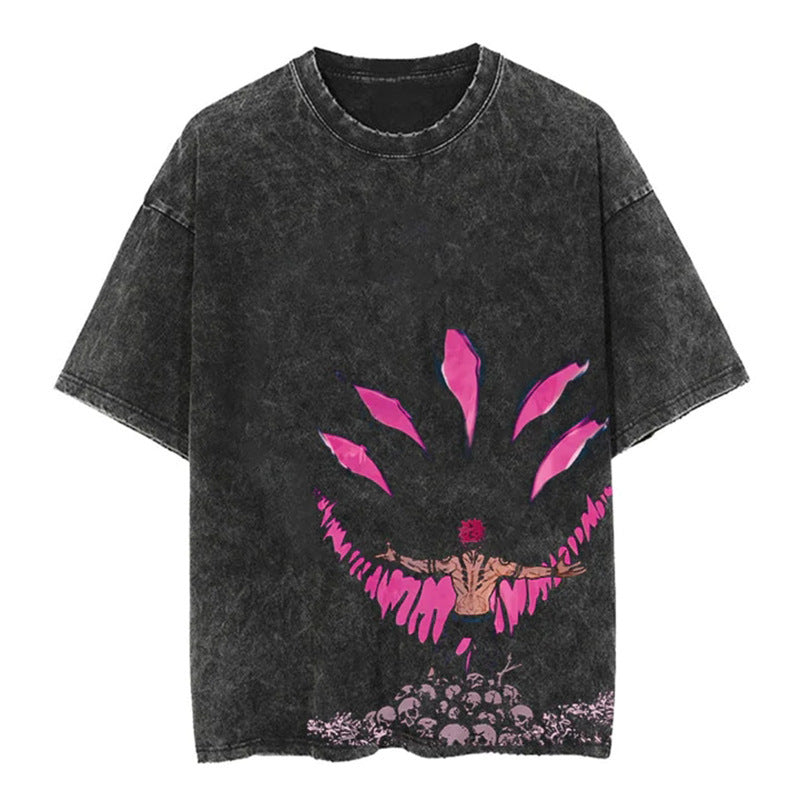 Sukuna Skulls Vintage T-Shirt